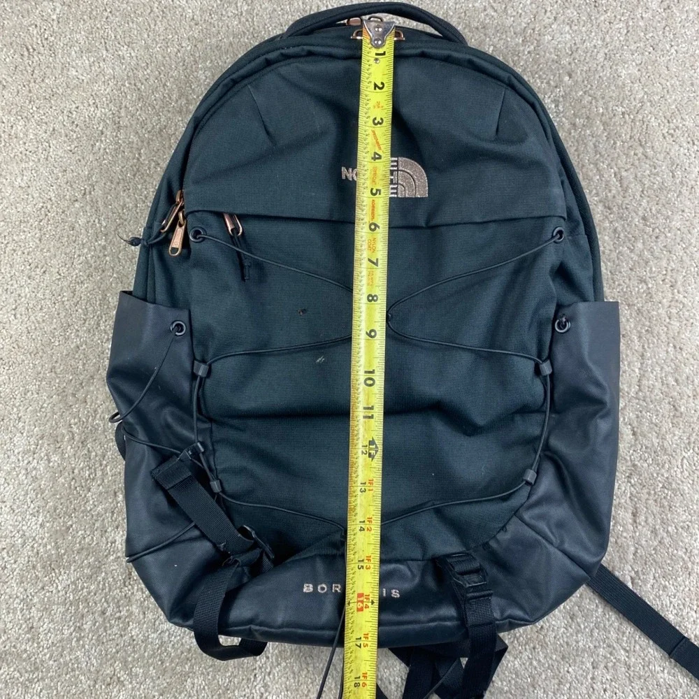 The North Face Borealis Backpack Black Rose Gold Women Laptop Bag
